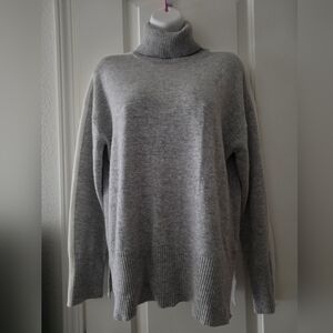 REISS Alexıs Gray Women's Turtleneck Sweater Size XS.